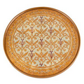 Antigua Sand Eglimose 13" Round Tray